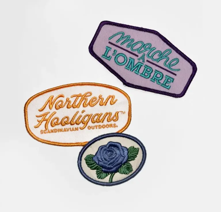Eco-Embroidered Patches