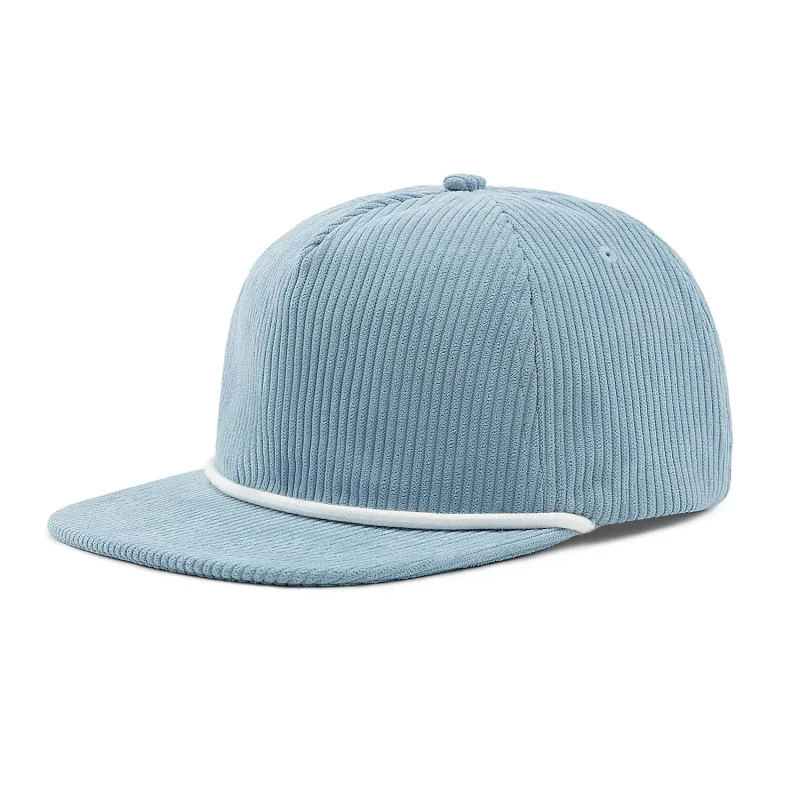 100-RPET-Corduroy-Blank-Snapback-Cap-light-blue-PSC508-2.webp