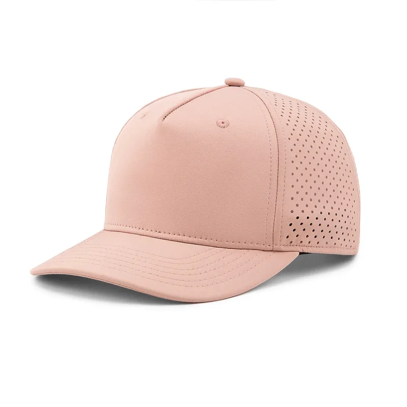 100% RPET Gilbert Performance Blank Snapback Hat, 5 Panel | PBC5