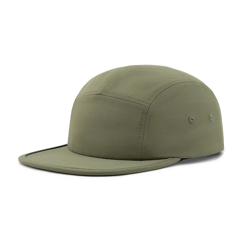 Lightweight Recycled Nylon Blank 5-Panel Camp Hat | NCP5