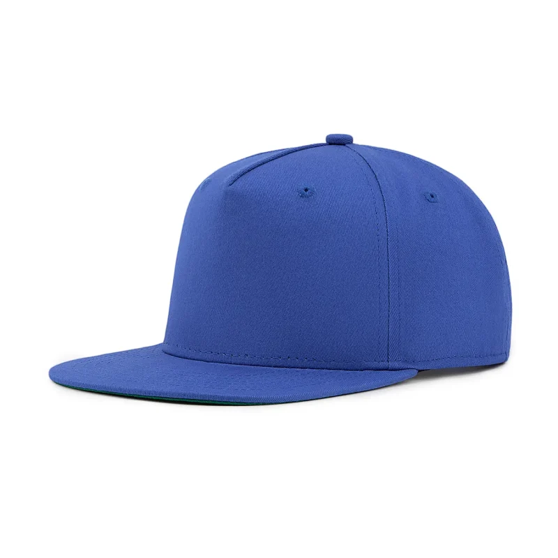 Recycled Cotton Blank 5-Panel Snapback Cap | CSN5