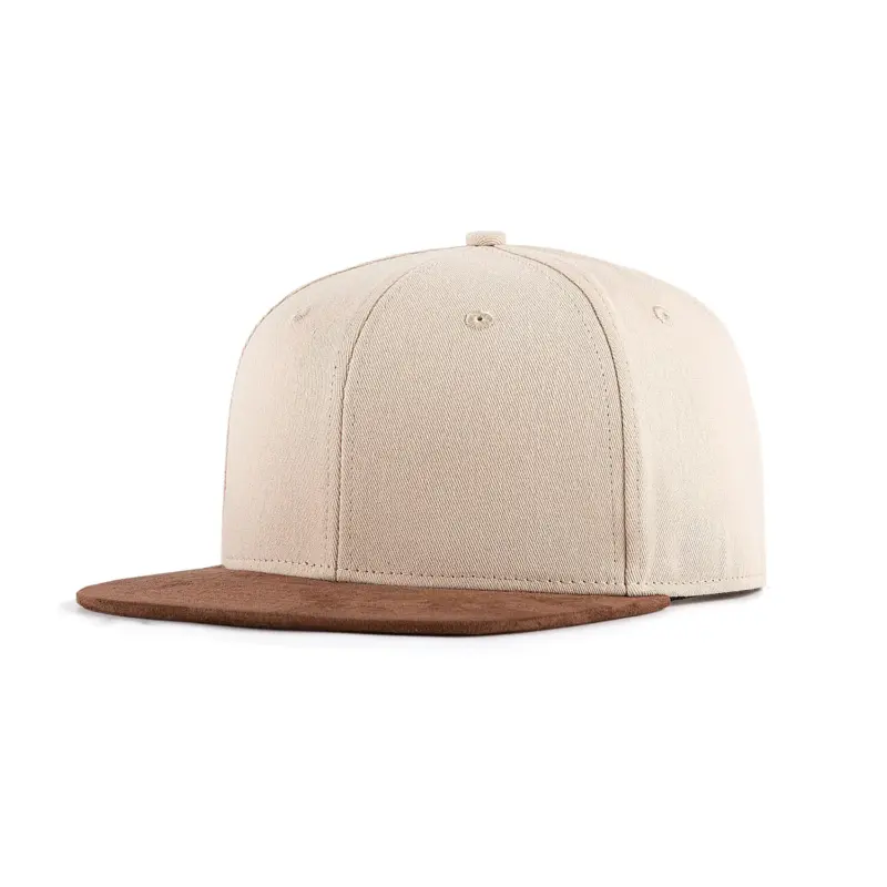 Sustainable Family Blank Baseball Hat - Organic Cotton & rPET Suede for Adults & Kids-Off white-FSS602-main image