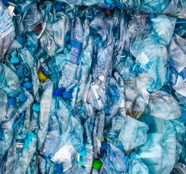 Recycle discarded plastic bottles