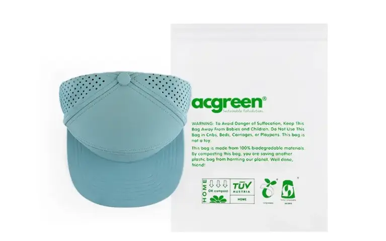 Corn biodegradable bags_in ac·green® hat